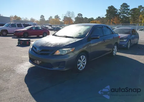 2012 Toyota Corolla Le z USA, uszkodzony, nr VIN 5YFBU4EE4CP012607